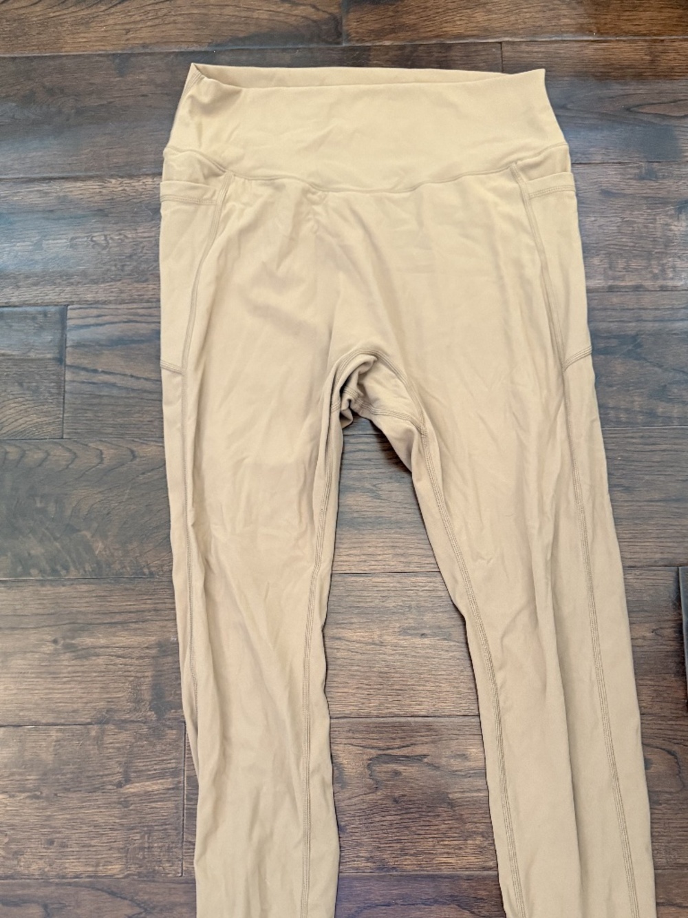 Sunzel Women’s High-Waisted Leggings – Nude/Tan – Size Not Tagged (Fits Approx.